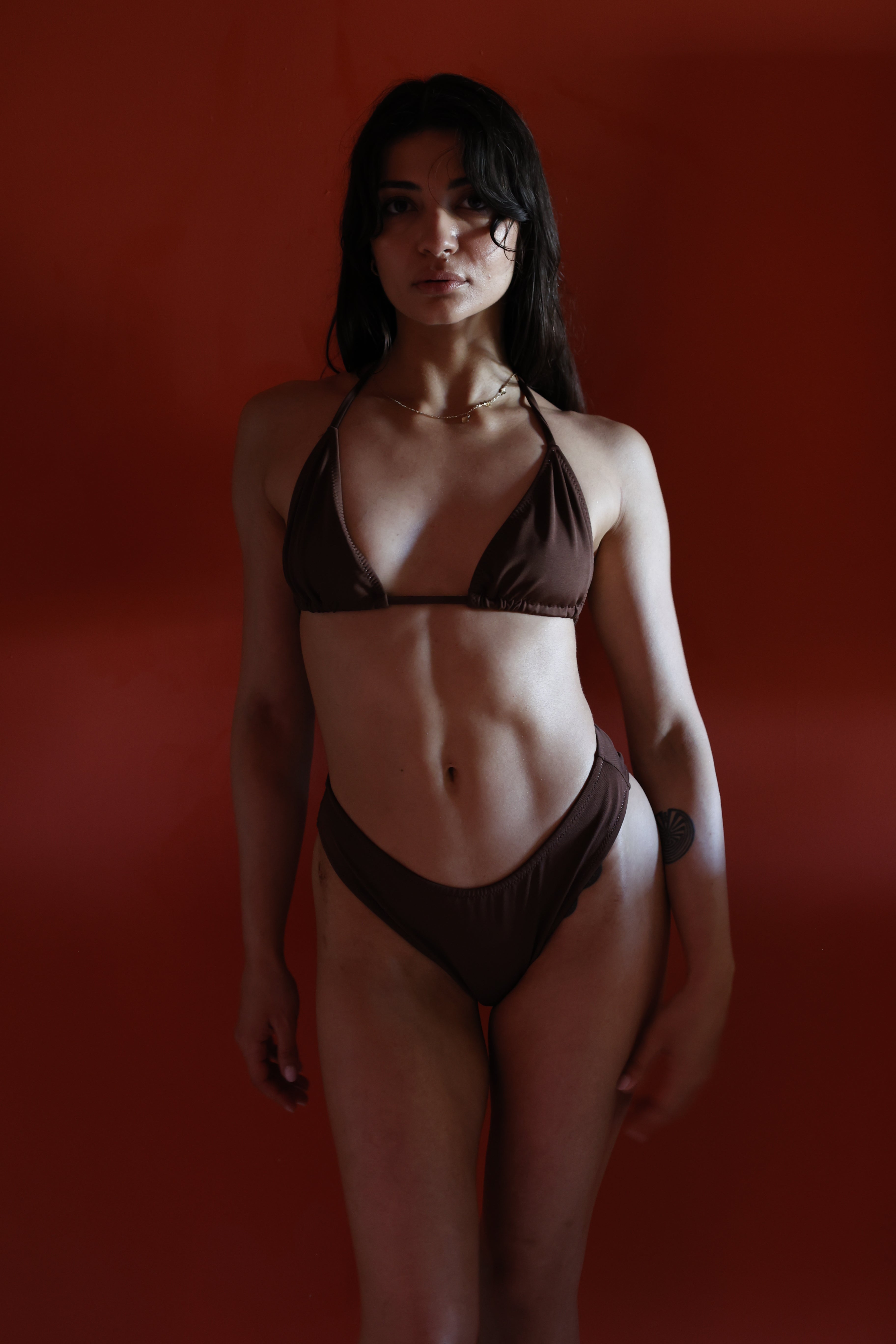IAMLOVEIN Coffee Bean' Tam Kapalı Bikini Altı