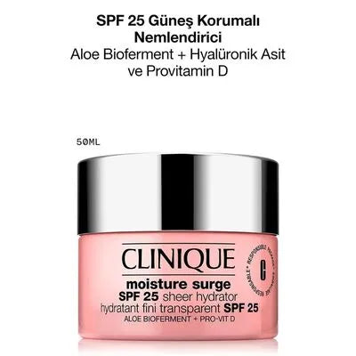 Clinique Moisture Surge Spf 25 Sheer Hydrator Nemlendirici 50 ml