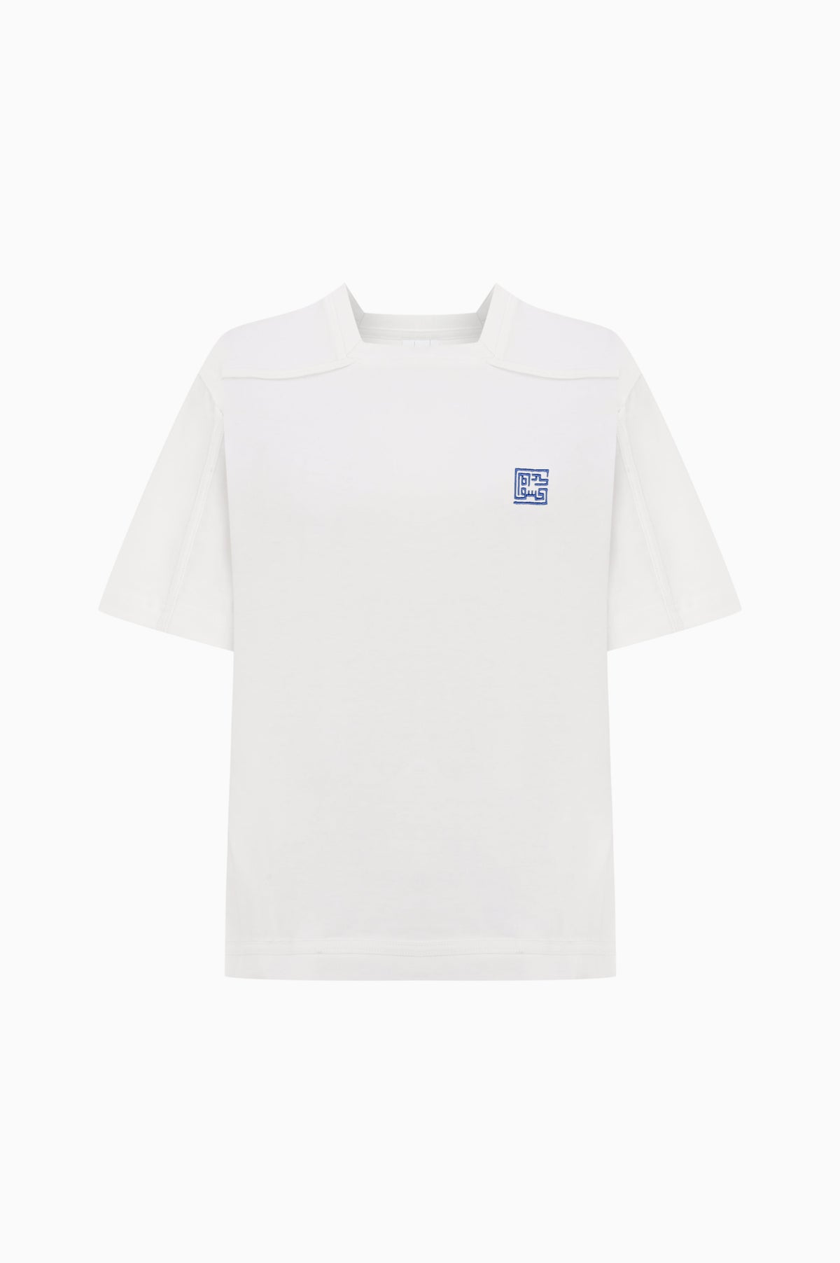 KNTLGY Casual Flow White T-shirt