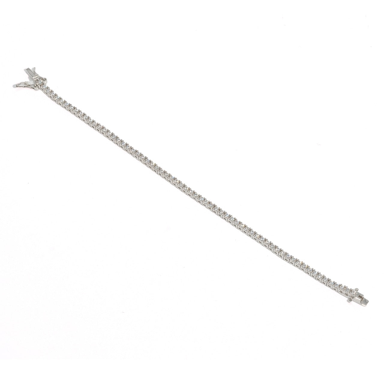 SooSilkyGems 4.5 MM RADIANT CUT TENNIS BRACELET
