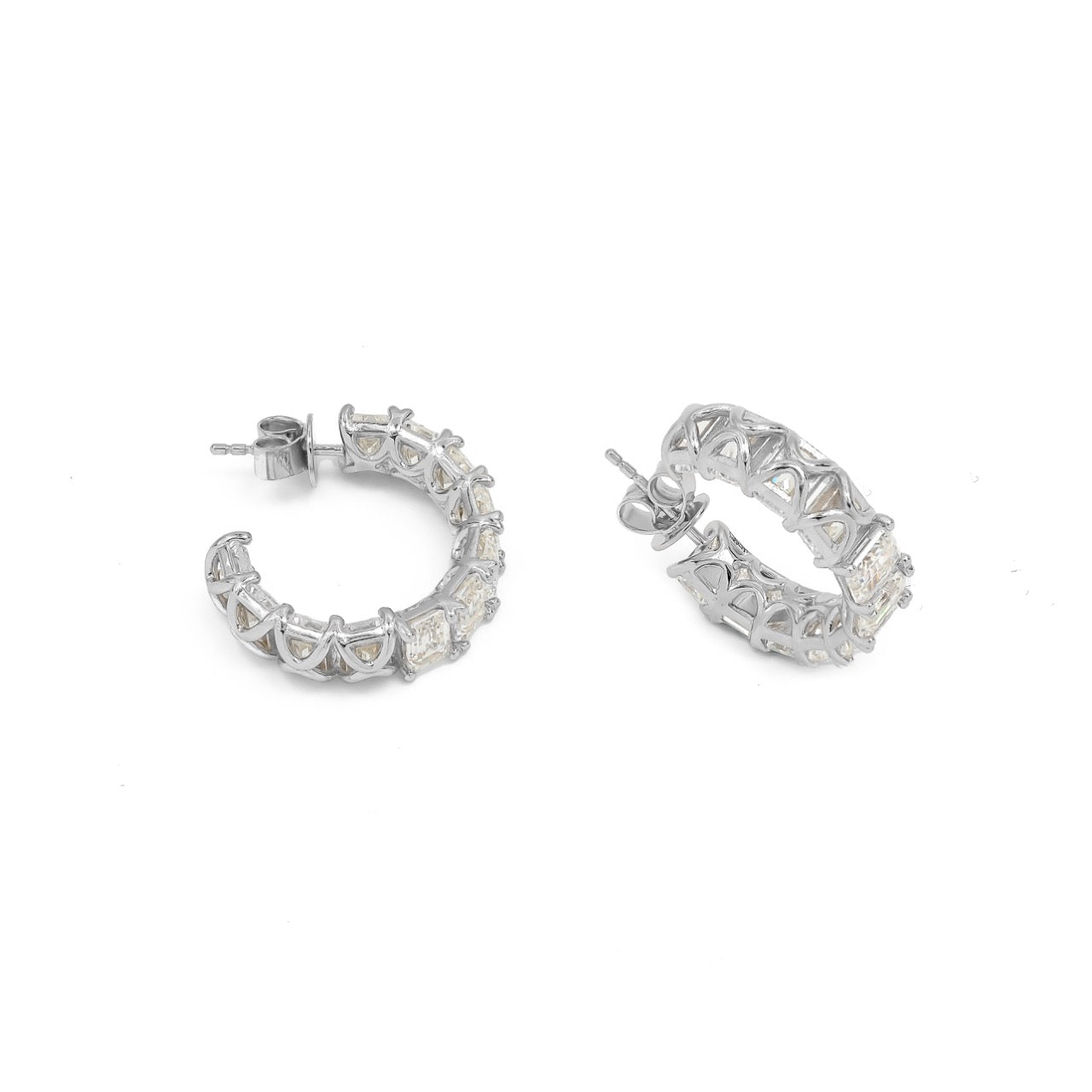 SooSilkyGems RAINBOW MINI HOOP EARRINGS