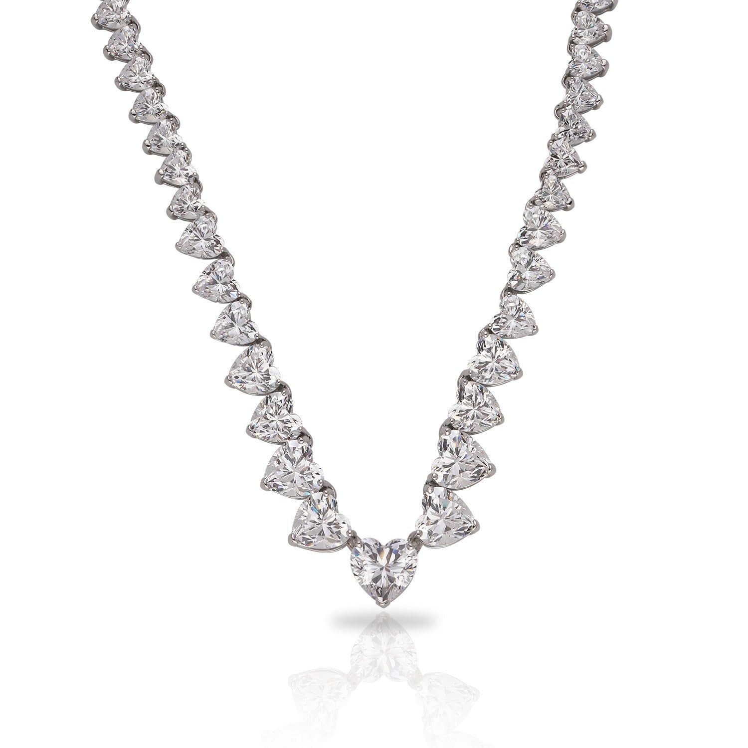 SooSilkyGems LOVE TENNIS NECKLACE