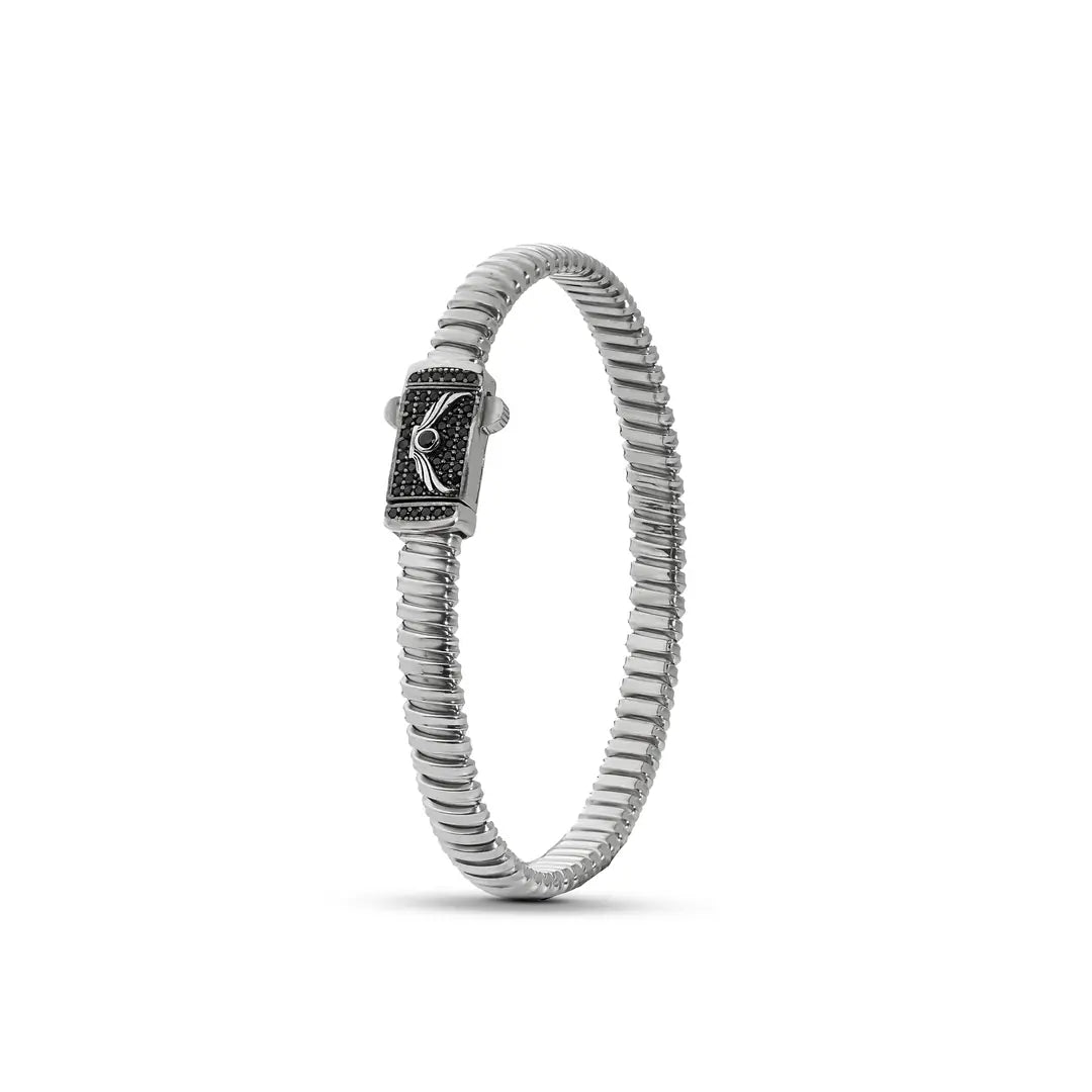 Chaseldor Silverbolt 925 Sterling Silver Men's Bracelet