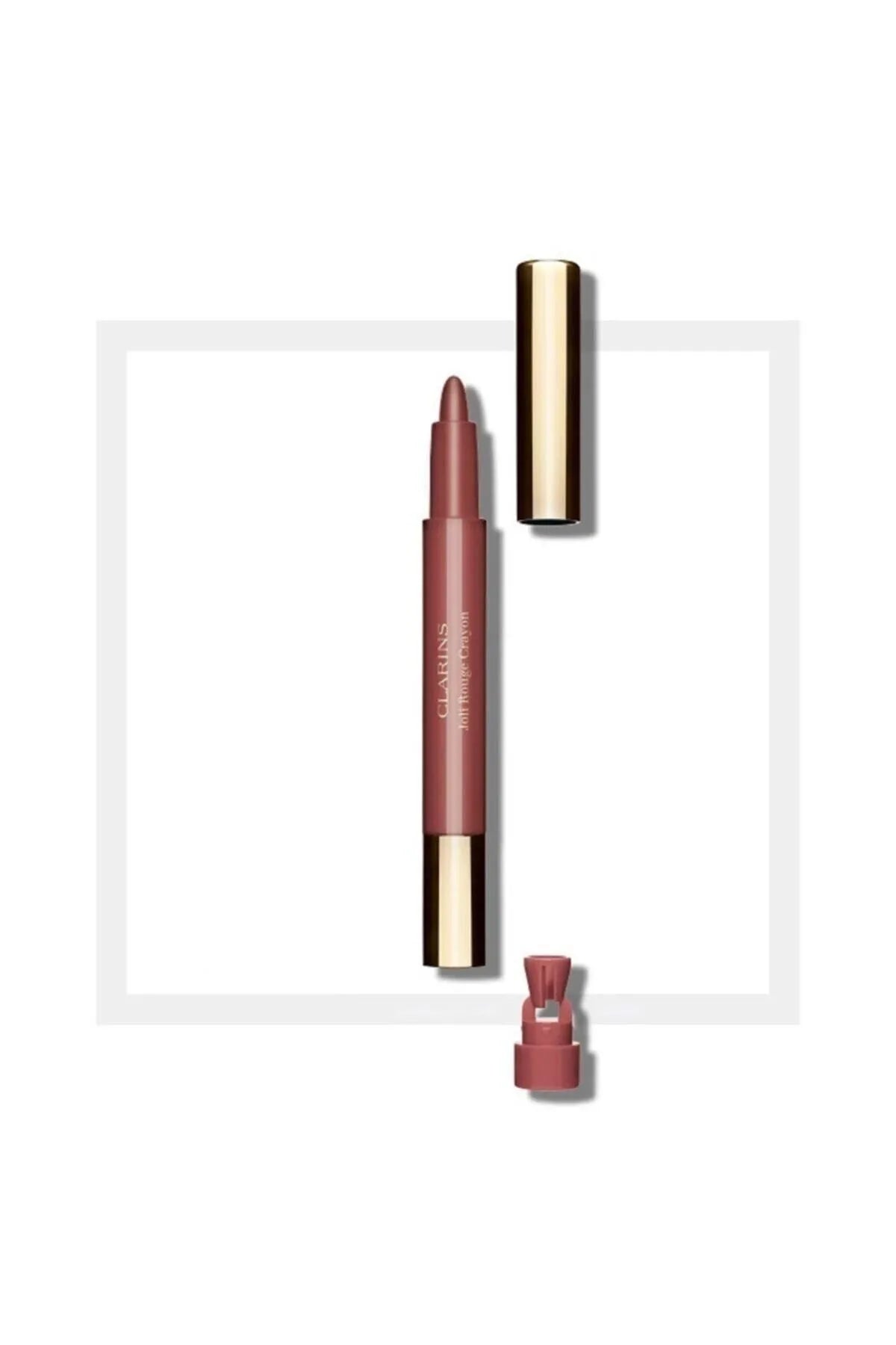 Clarins Joli Rouge Crayon 757c Nude Brick Dudak Kalemi