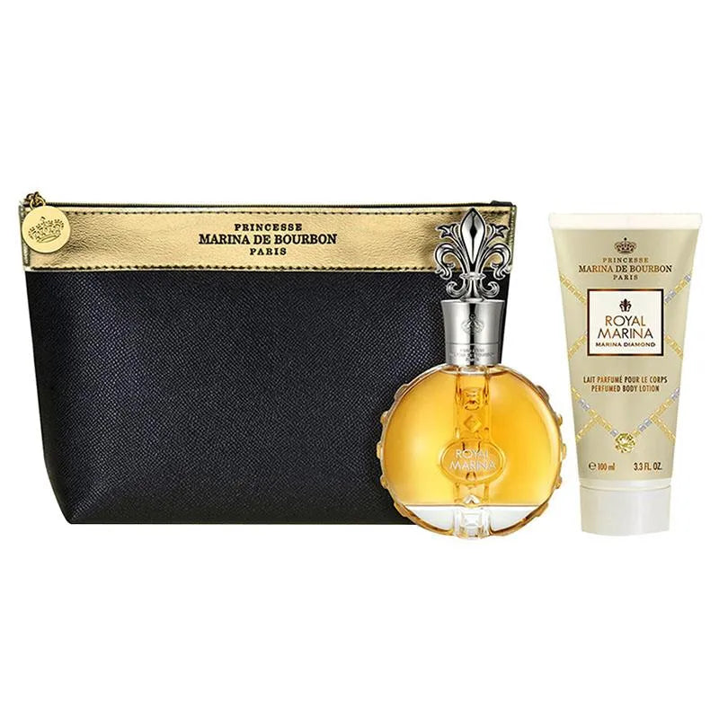 Marina De Bourbon Royal Marina Diamond EDP 100 ml + Body Lotion 100 ml Kadın Parfümü Seti