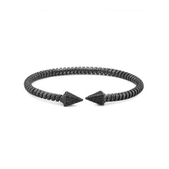 Chaseldor Black Spire 925 Ayar Gümüş Erkek Bileklik