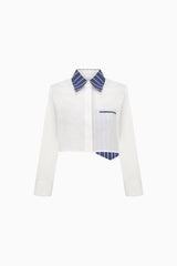 Knitology KNTLGY Otherworldliness Crop Shirt