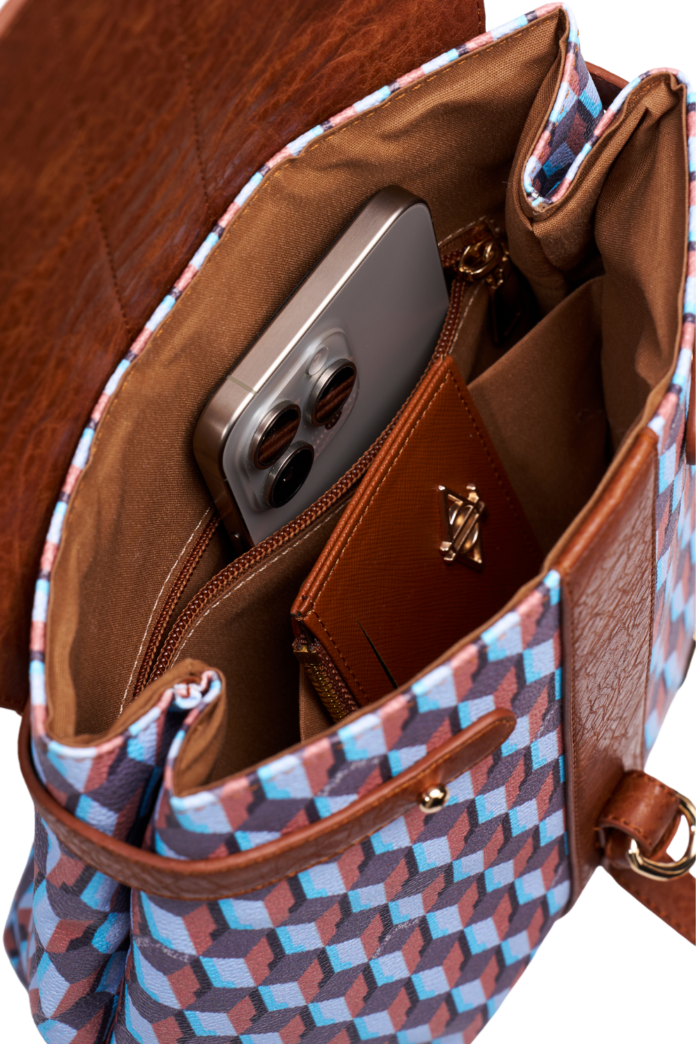 Dellel Deri MBack Blue Backpack