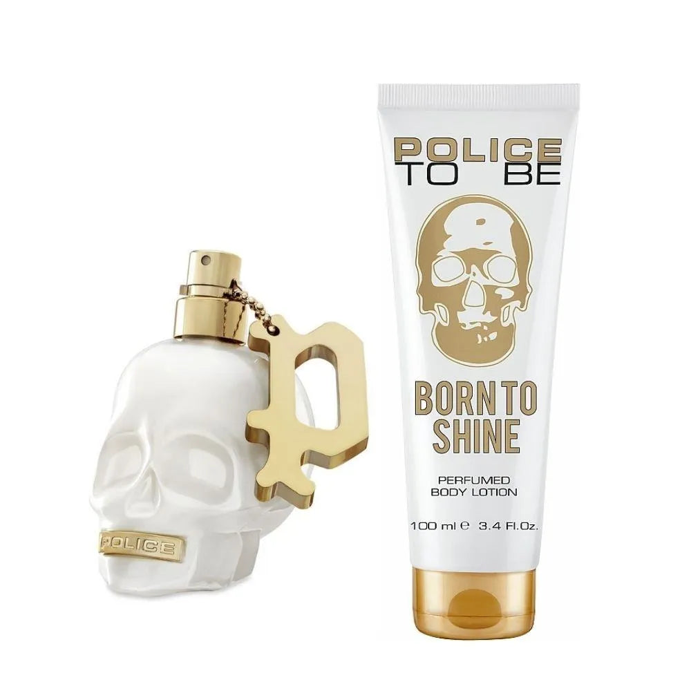 Police To Be Born To Shine EDP 40 ml+Perfumed Body Lotion 100 ml Kadın Parfüm Seti