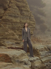 Uge Ares Vatkalı Bambu Blazer