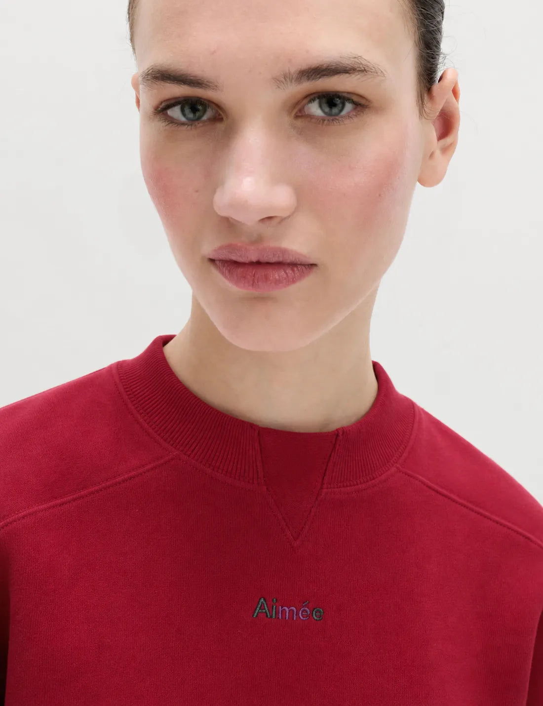Aimée Active Burgundy Sweatshirt