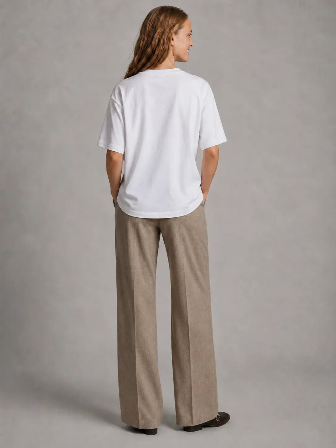 Aimée Coastal Vibe White Tshirt