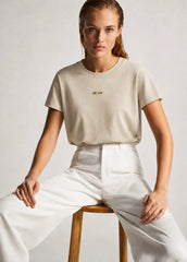 Aimée Golden Hour Soft Beige Tshirt