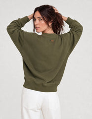 Aimée Olive Sweatshirt