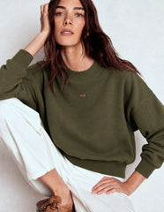 Aimée Olive Sweatshirt