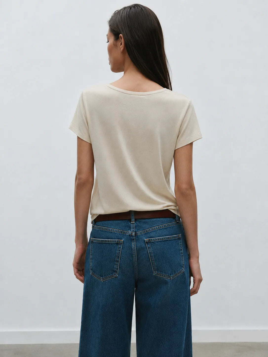 Aimée Pure Elegance Soft Beige Tshirt