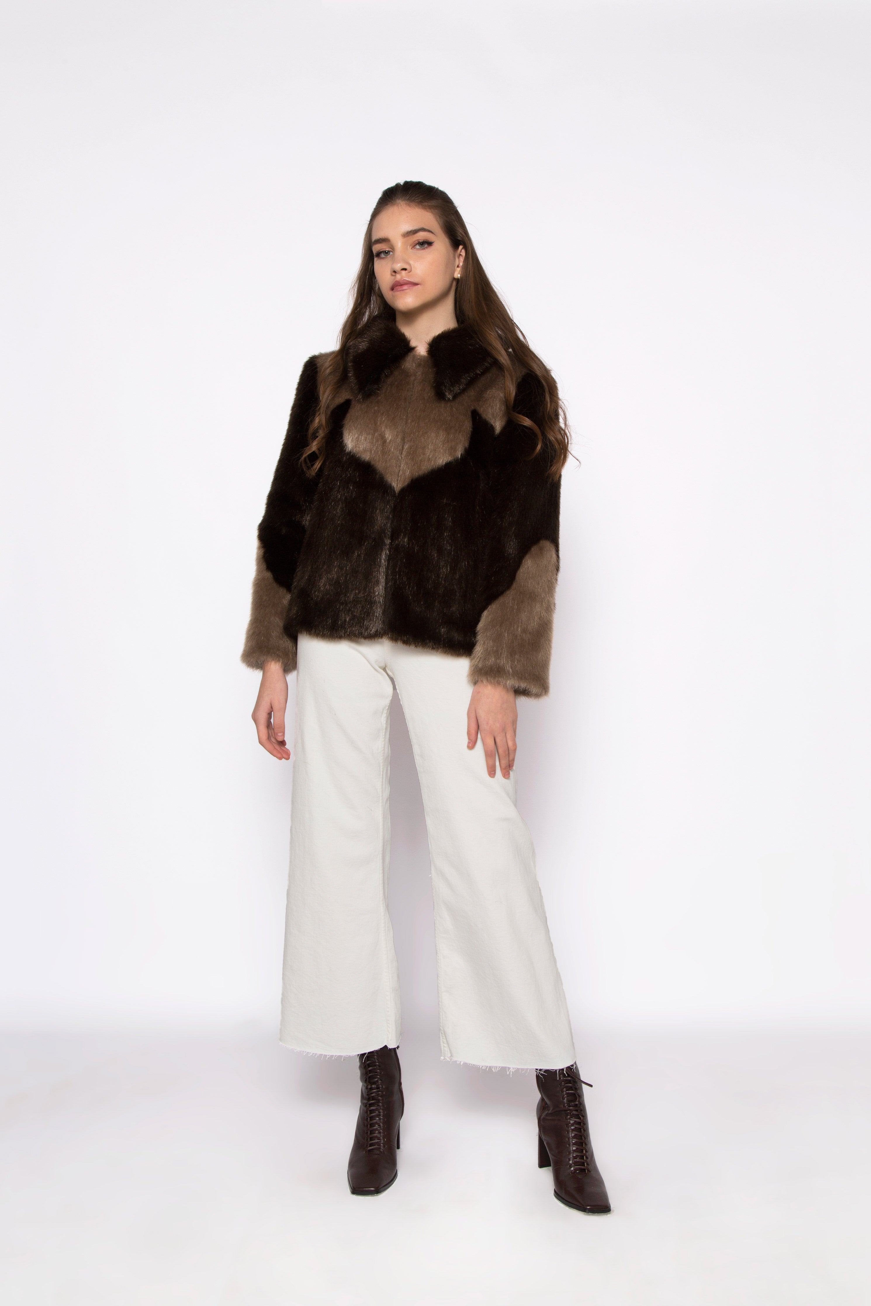 WAYT Arizona Jacket Brown & Taupe