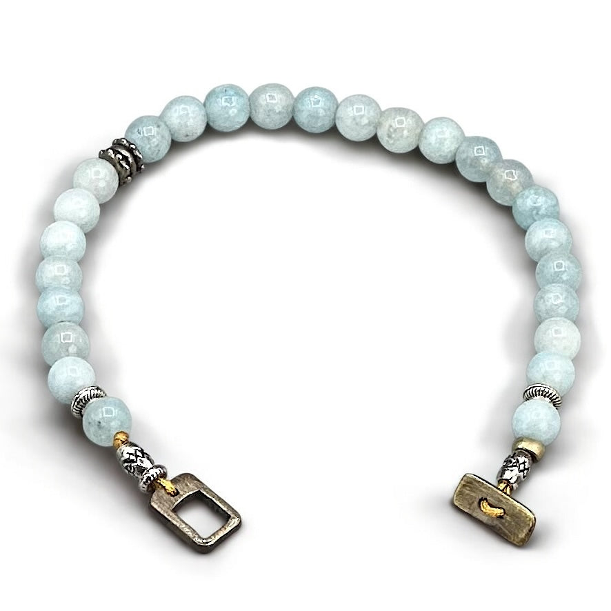 Mey Atelier CHOS Aquamarine – Unisex Bracelet