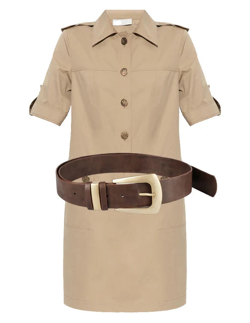 Colección Tansu  Charlotte Vegan Faux Leather Belt