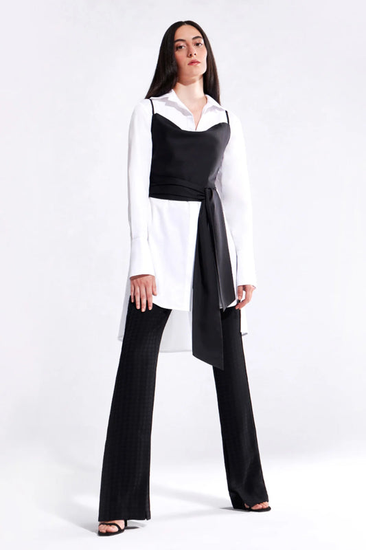 Crescent Line Phase Pants – BLACK
