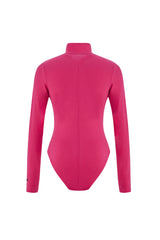 Crescent Line Shadow Bodysuit – PINK
