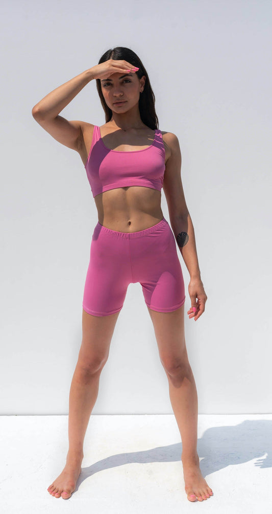 IAMLOVEIN Bubble Gum' Biker Shorts