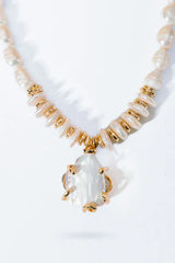 Mussels Pearl Necklace