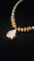 Mussels Pearl Necklace
