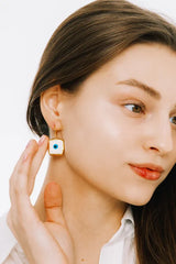 Square Eye Earring