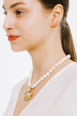 Mussels Pearl Necklace