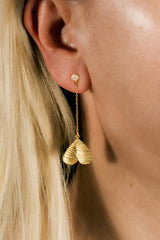 Fingerprint Heart Earrings