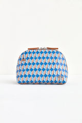 Dellel Blue Capri Makeup Bag