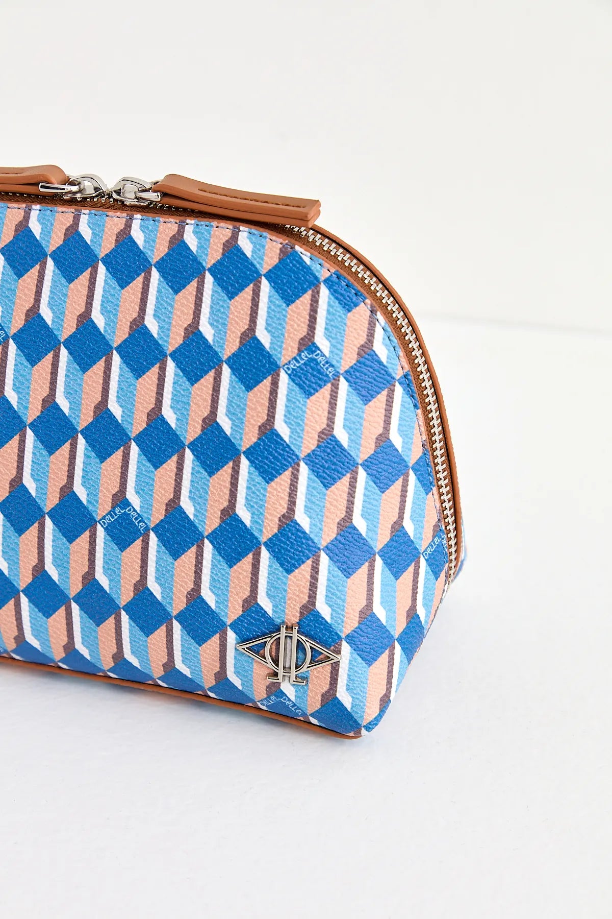 Dellel Blue Capri Makeup Bag