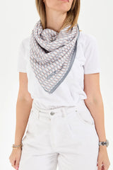 Dellel Gray Freesia Scarf