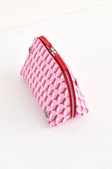 Dellel Pink Capri Makeup Bag