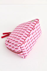 Dellel Pink Capri Makeup Bag