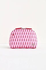 Dellel Pink Capri Makeup Bag