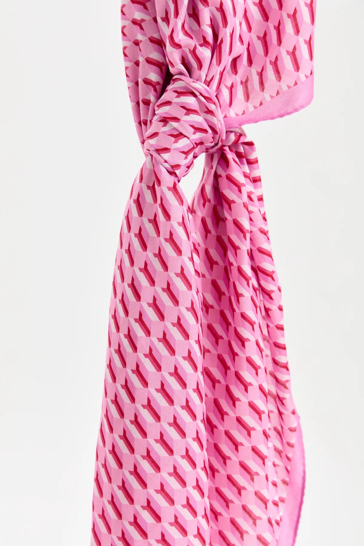 Dellel Pink Freesia Scarf