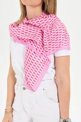 Dellel Pink Freesia Scarf