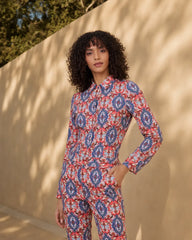 Eloshé Paisley Pattern Shirt and Trousers Set REBMSM101