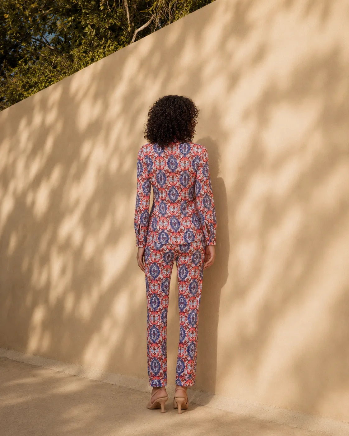 Eloshé Paisley Pattern Shirt and Trousers Set REBMSM101