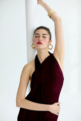 Fée Muse Wine Dress