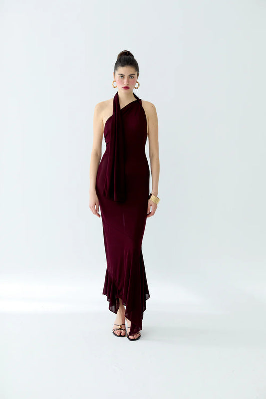 Fée Muse Wine Dress