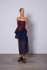Fée Muse Sandra Plaid Pattern Skirt