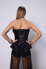 Fée Muse Victoria Black Corset Set