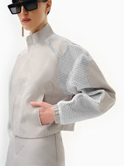 Knitology KNTLGY Space Tech Bomber Ceket