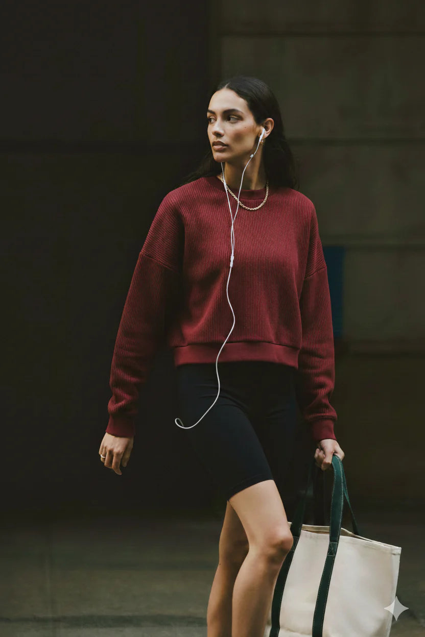 Wear Three Points Flow Modal Sweatshirt