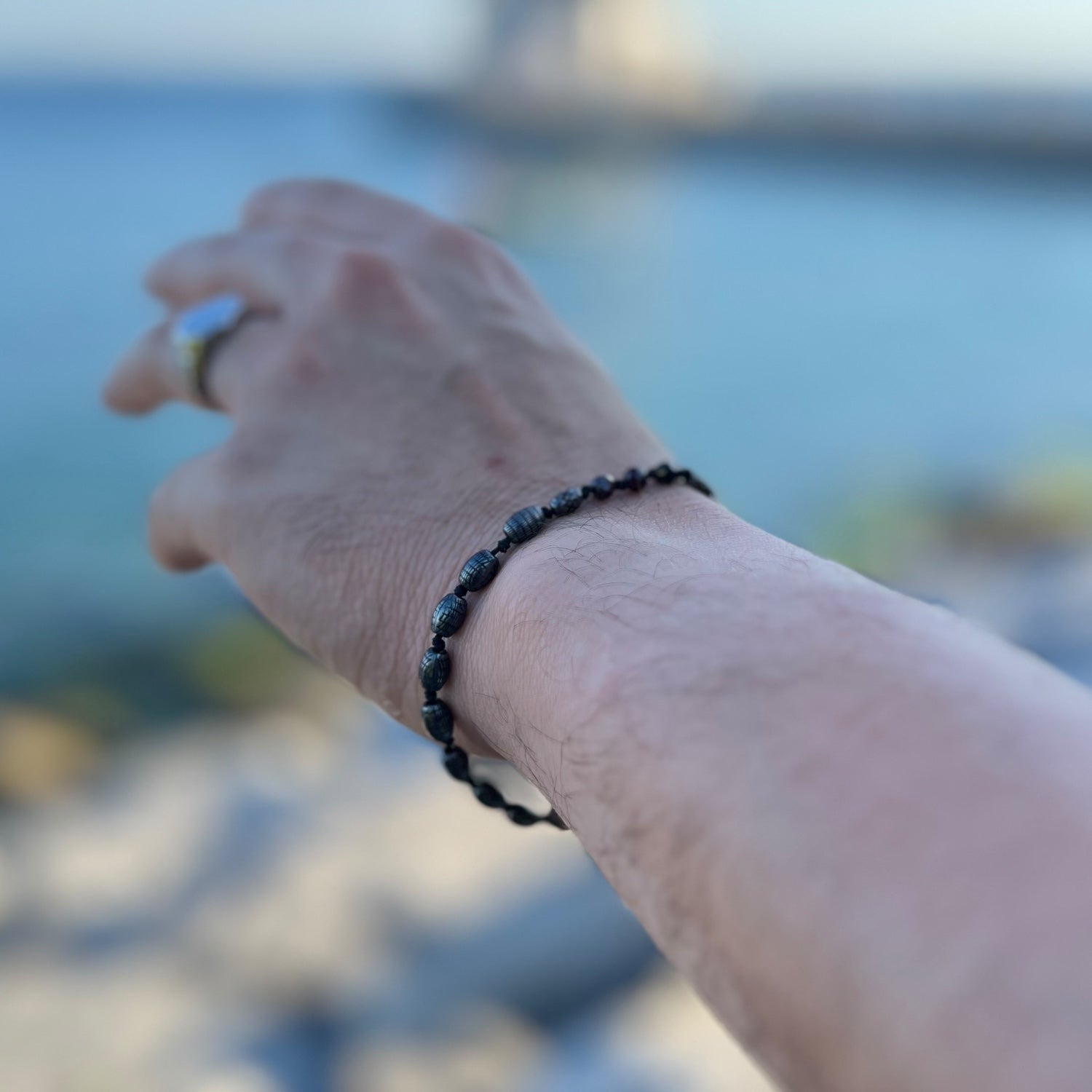 Mey Atelier Zetts – Oxide Silver Men's Bracelet