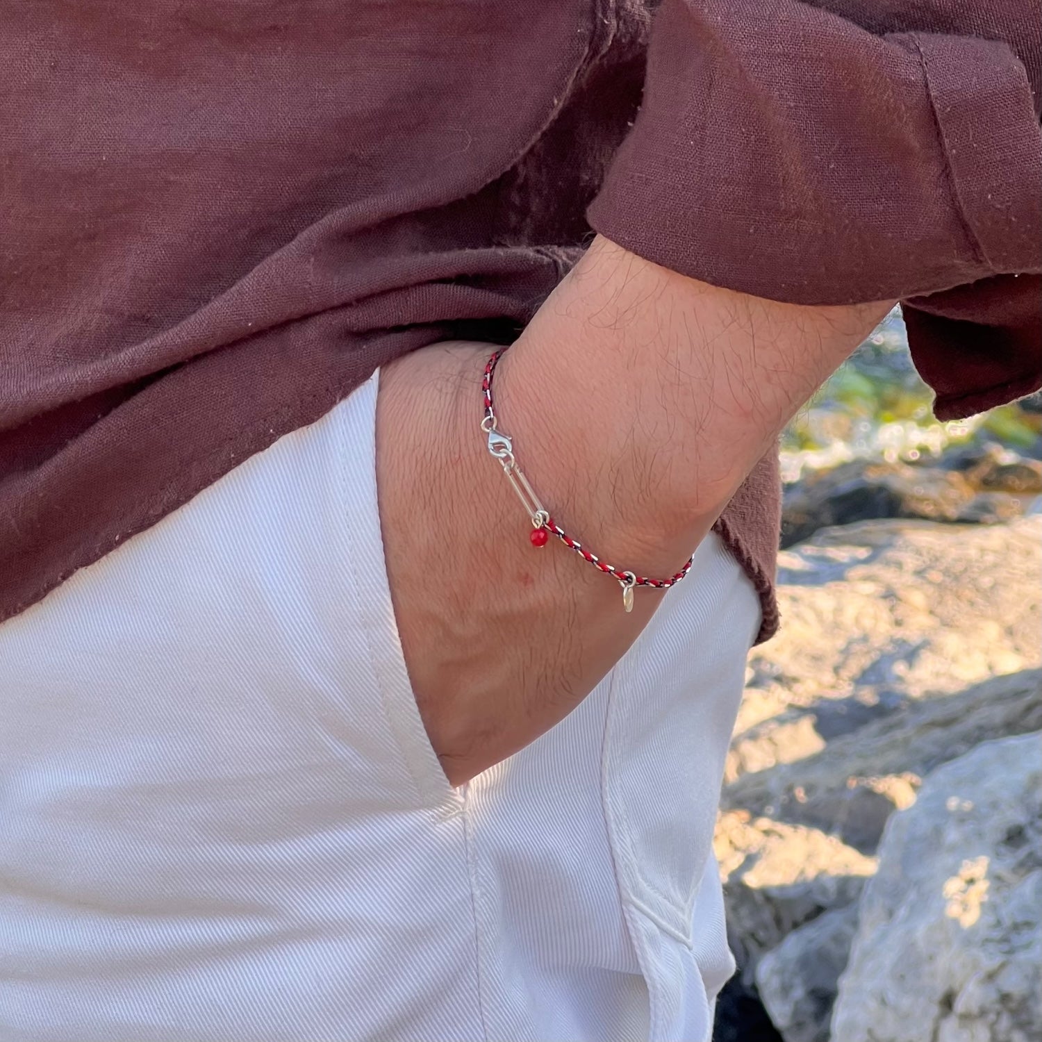 Mey Atelier Pierre Red – Bracelet