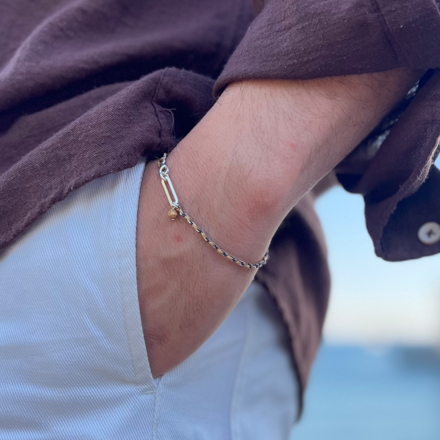 Mey Atelier Pierre Beige – Bracelet